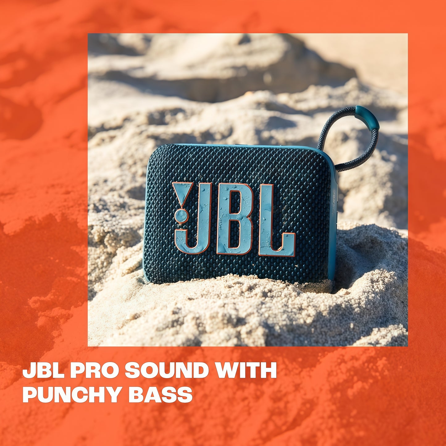 JBL Go 4 - Ultra-Portable, Waterproof and Dustproof Bluetooth Speaker, Big JBL Pro Sound with Punchy bass